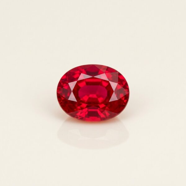 1.05 ct Burmese Ruby, Oval, Unheated