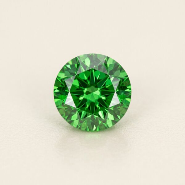 1.62 ct Tsavorite Garnet, Round, No Treatment