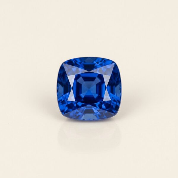 1.63 ct Madagascar Blue Sapphire, Cushion, Unheated