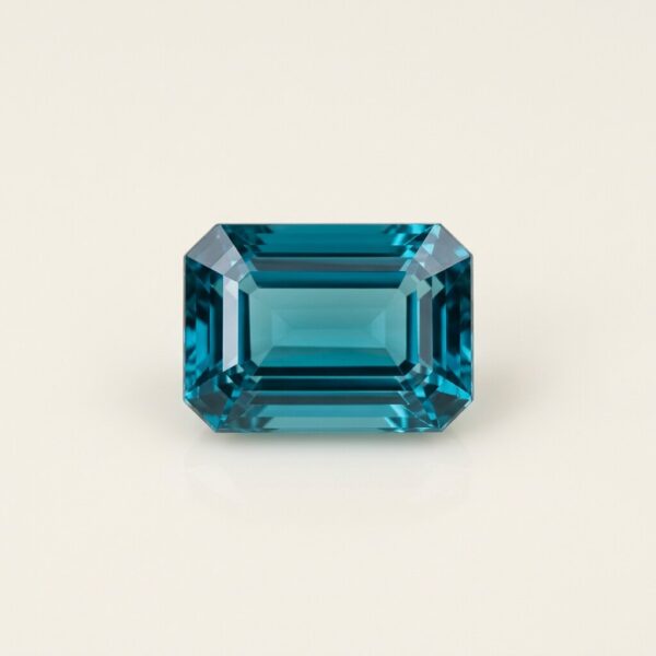 2.61 ct Afghan Indicolite Tourmaline, Emerald Cut, Unheated