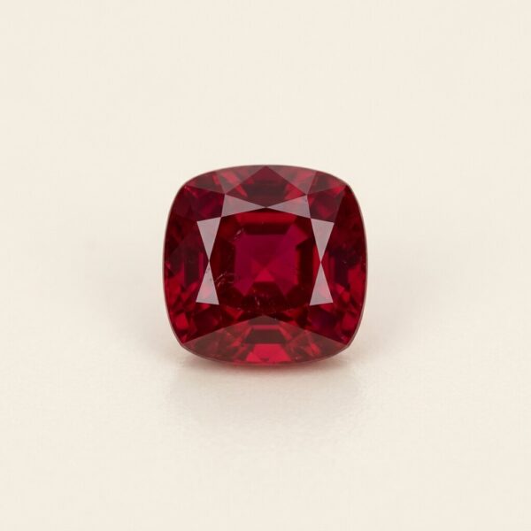 3.02 ct Mozambique Ruby, Cushion, Heated