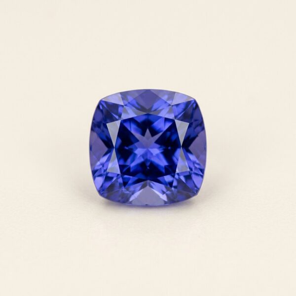 3.28 ct Tanzanite, Cushion, Heated
